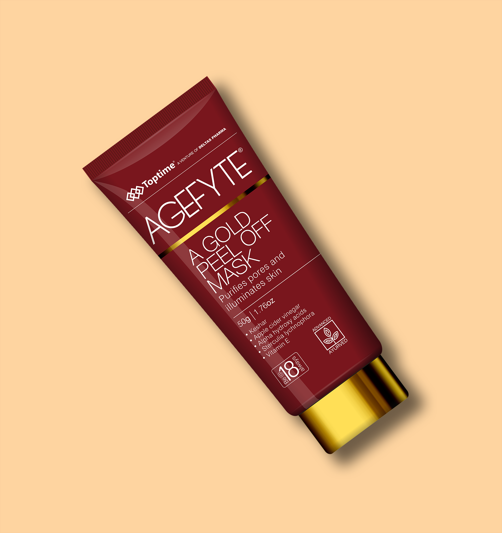 Agefyte A Gold Peel Off Mask 50 gms