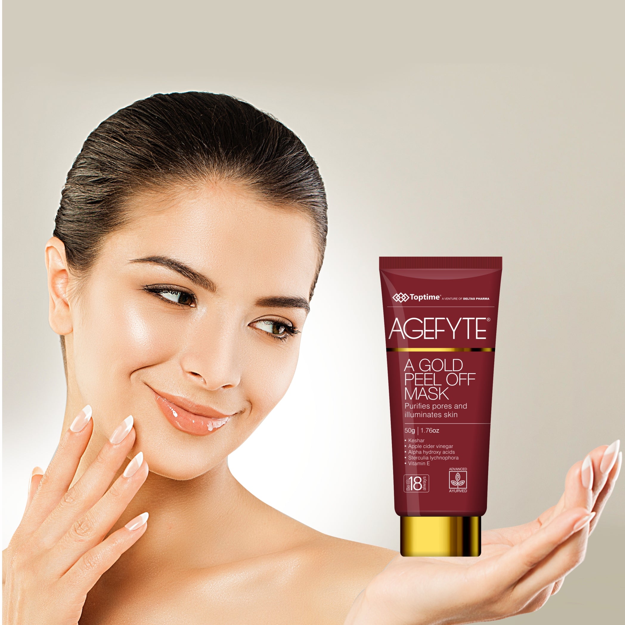 Agefyte A Gold Peel Off Mask 50 gms