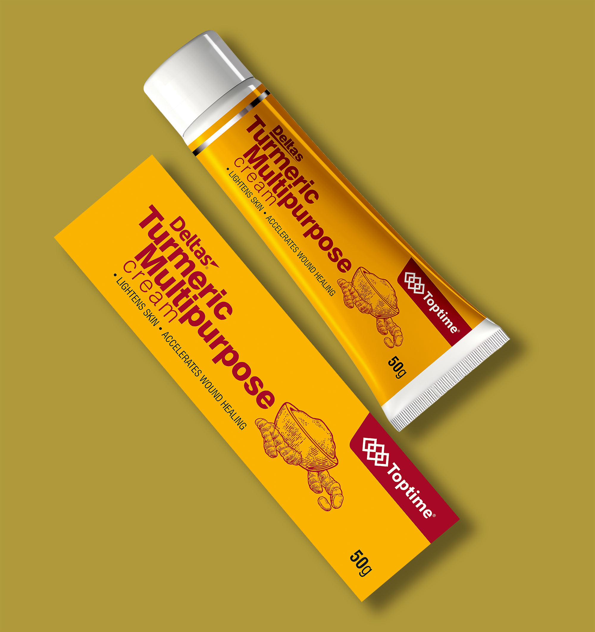 Turmeric Multipurpose Cream 50 gms